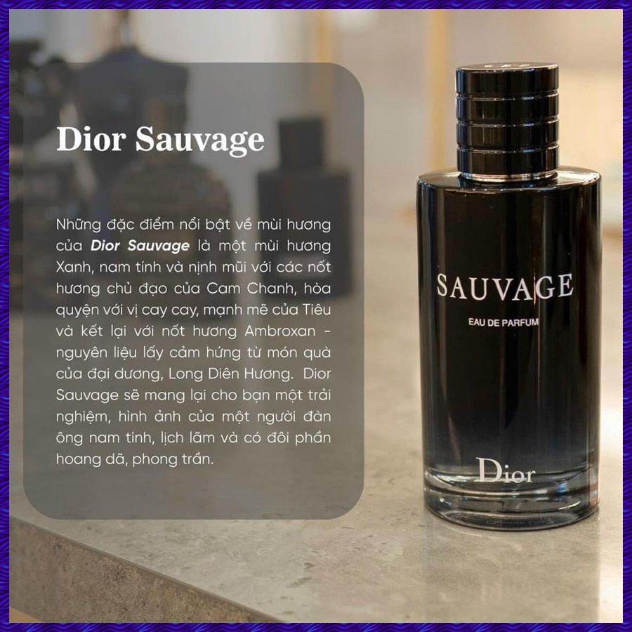 Set Nước Hoa Sephora Beauty Insider: Nước Hoa Nam Dior Sauvage EDP 10ml + Nước Hoa Nữ Miss Dior EDP 5ml