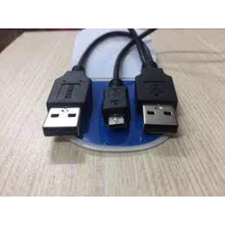 Cable Dữ Liệu 2 Đầu Usb Ra 1 Đầu 8600