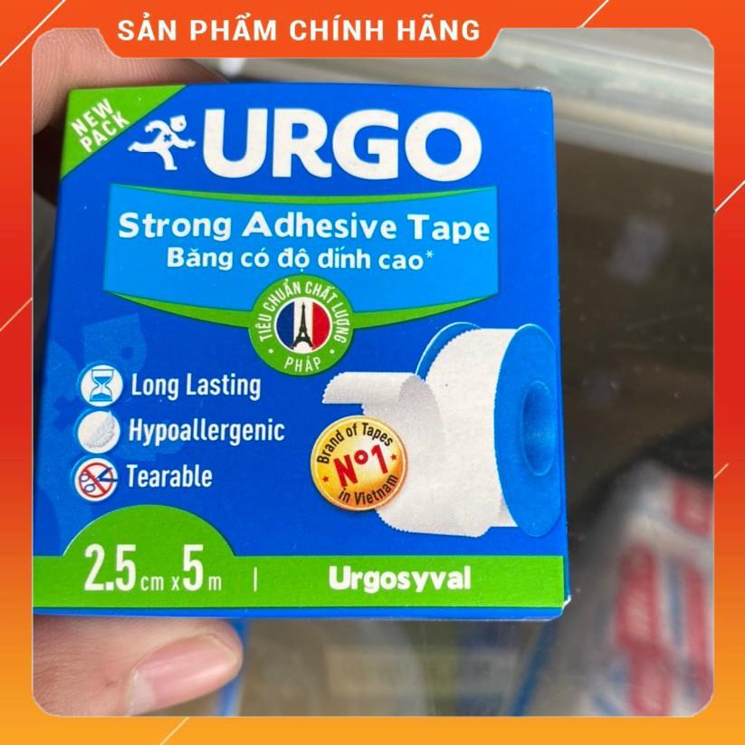 BĂNG KEO LỤA CÓ ĐỘ DÍNH CAO URGO SYVAL (2.5CM X 5M)