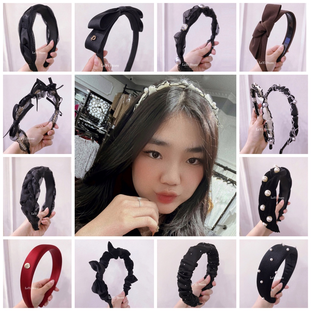 Băng Đô Cài Tóc Cao Cấp Phong Cách Hàn Quốc