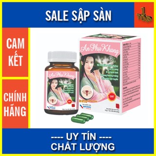 An Phụ Khang An Châu giúp giảm kích thước u nang, u xơ, u vú - Hộp 60 viên - Top1 pharmacy