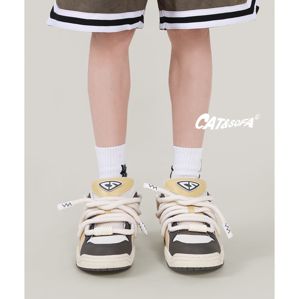 Giày Cat & Sofa Chính Hãng ❤️SIMPLE SNEAKER❤️ Giày Sneaker Cat Sofa Hazelnut Latte Đế Cao Phong Cách Đường Phố