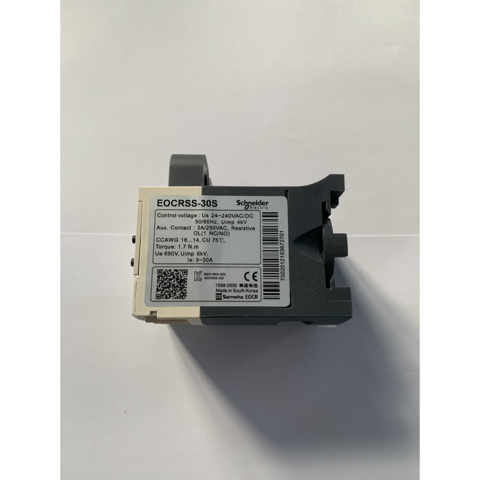 Rơle bảo vệ dòng điện Schneider EOCRSS, EOCRSS-05S, EOCRSS-30S, EOCRSS-60S