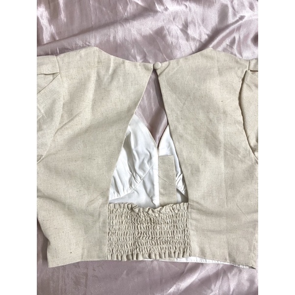 Set áo và chân váy rời Linen
