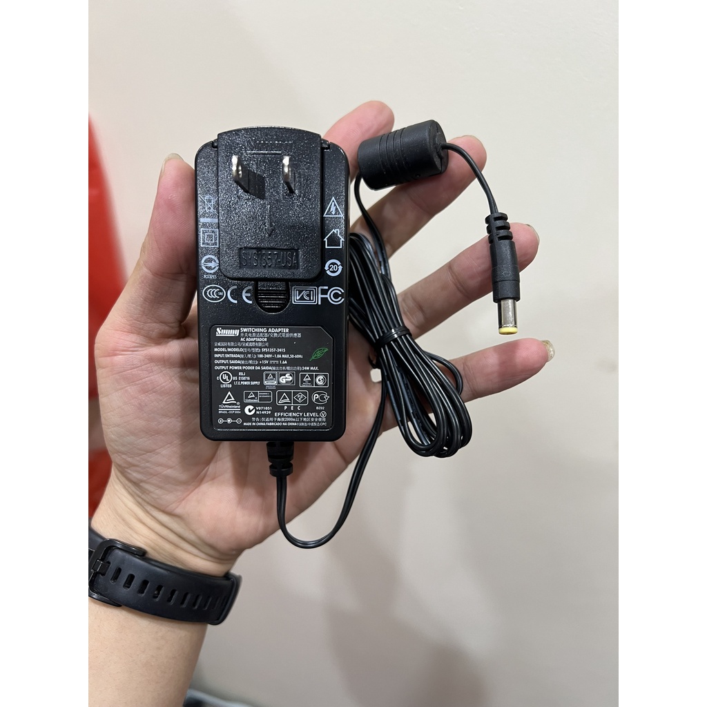 sạc loa 15v 1.6a sunny loại xịn