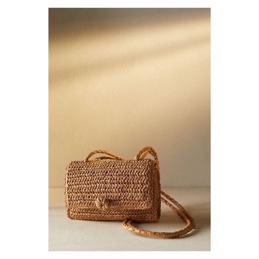 Túi cói Pullbear vợt sale