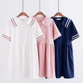 Đầm babydoll thuỷ thủ đáng yêu