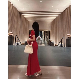 ĐẦM MAXI THUN GÂN TAY CON ✨✨
