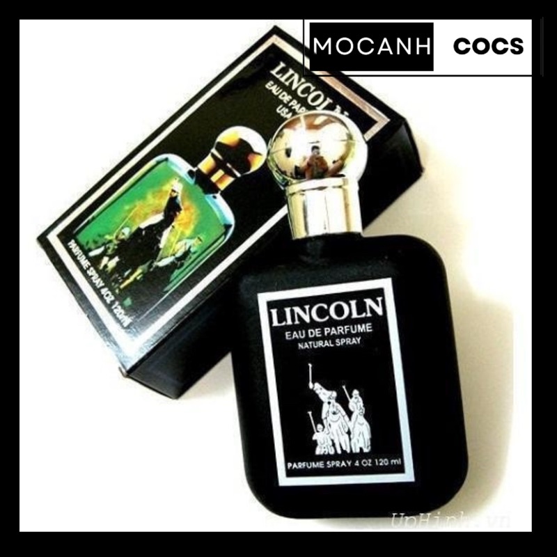 Nước hoa Lincoln đen 120ml