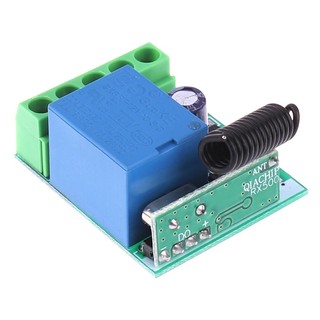 1CH Channel Wireless RF Remote Control Receiver Relay Switch DIY Module 433MHz