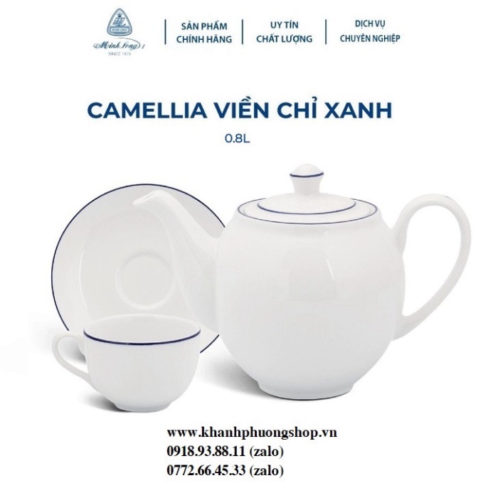 bộ ấm trà gốm sứ Minh Long - bộ ấm trà gốm sứ bán buôn bán sỉ