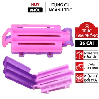 Kẹp dập xù chân tóc nhựa 36 cái, kẹp bấm xù làm phồng chân tóc uốn nóng lạnh nam nữ K2