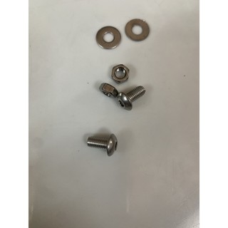 bộ ốc inox bắt logo win 100