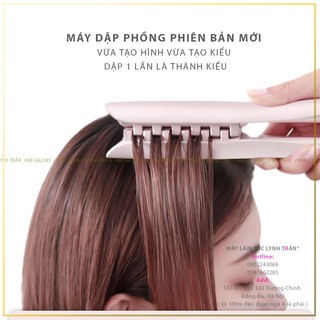 Máy dập phồng tóc chân vuông Pritech