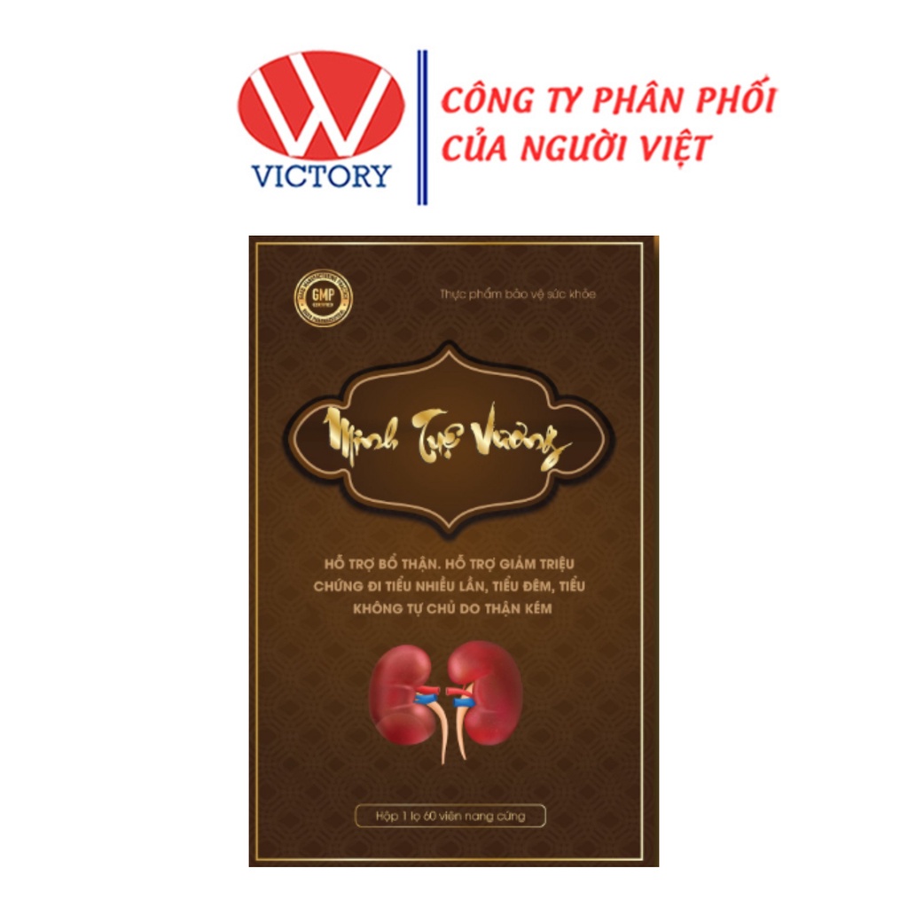 Minh Tuệ Vương Hỗ trợ bổ thận, giảm đi tiểu đêm, tiểu nhiều lần - 60 viên - VIC Pharmacy