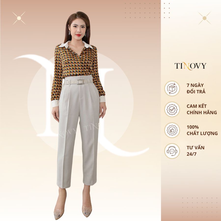 Quần Baggy Nữ TINOVY Q22333