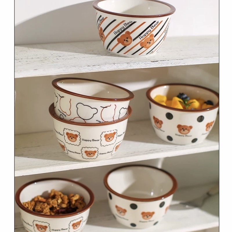 Bát ăn cơm xinh xắn, bộ bát ăn cơm cao cấp, quà tân gia