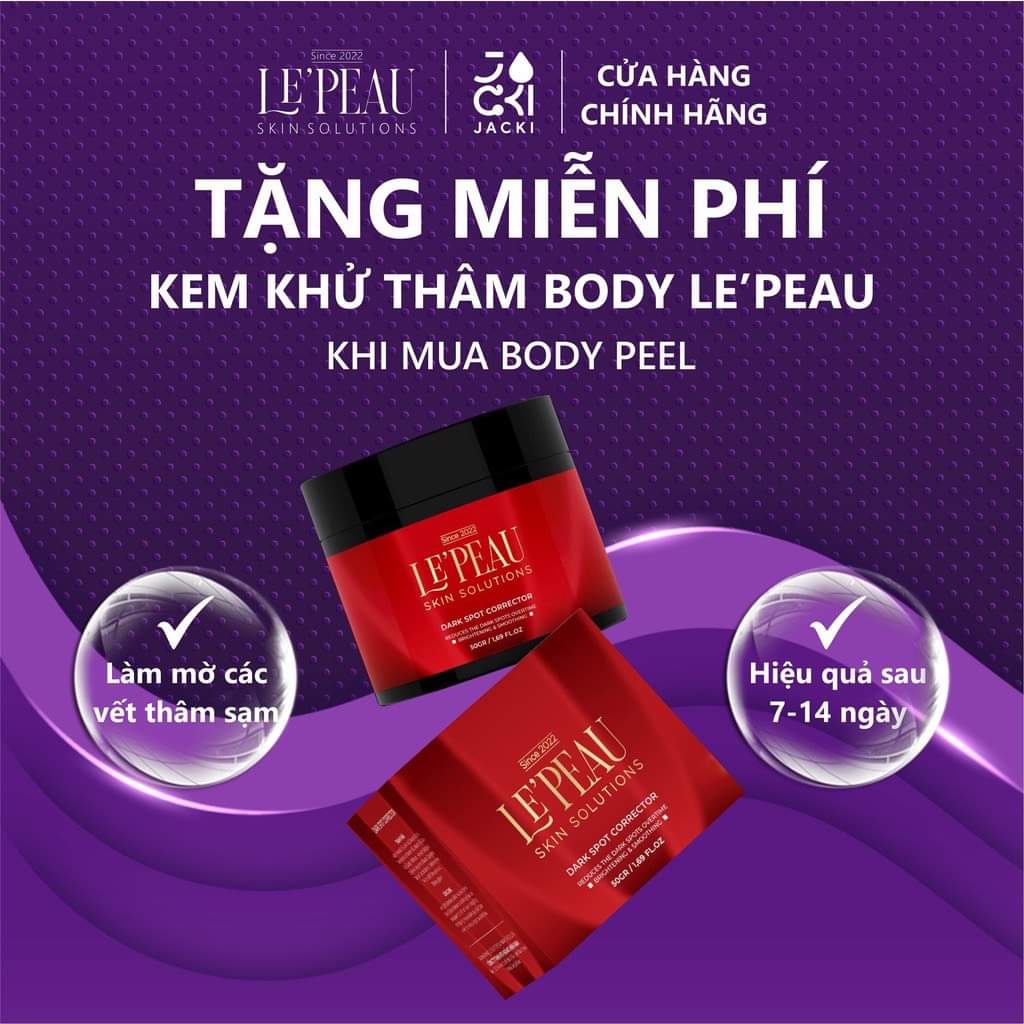 [Có Che SP] Peel Body Tái Tạo Da Toàn Thân, peel nách, thay da sinh học, ủ trắng, tắm trắng | BigBuy360 - bigbuy360.vn
