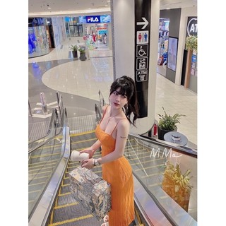 Váy  2 Dây Dáng Dài