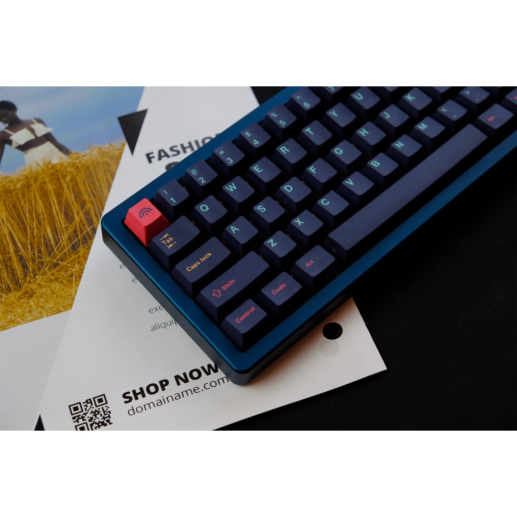 GMK Metropolis Keycap, 129 phím Keycaps PBT Cherry Profile DYE-SUB Cá nhân hóa Keycaps GMK cho bàn phím cơ