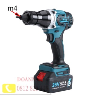 Đầu  máy rút ốc tán Mulan cốt 6mm [[05]]
