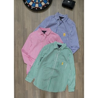 Sơ mi sọc ralph lauren xuất khẩu