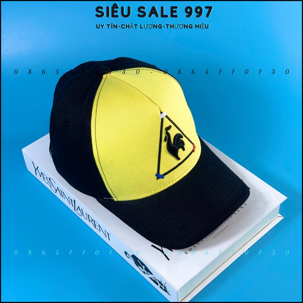 MŨ LƯỠI TRAI THÊU GÀ PHÁP KAKI 3 MÀU VẢI DÀY HÀNG FULL TEM MÁC CAO CẤP XỊN