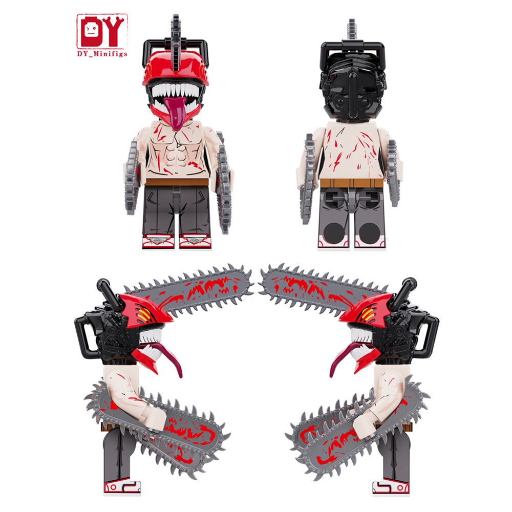 Mô Hình Đồ Chơi Nhân Vật Hoạt Hình Chainsaw Man Denji Pochita DY520 DY521