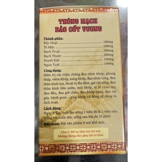 [COMBO SIÊU HỜI 160k] Thông mạch bảo cốt vương