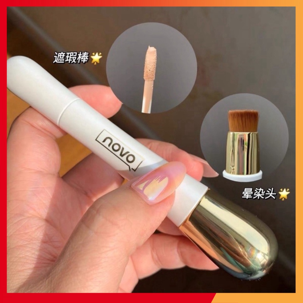 Kem Nền Che Khuyết Điểm 2in1 NOVO