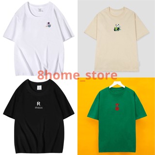 Áo phông nam nữ unisex form rộng hình in chất ngất mặc hè vải cotton thoáng mát