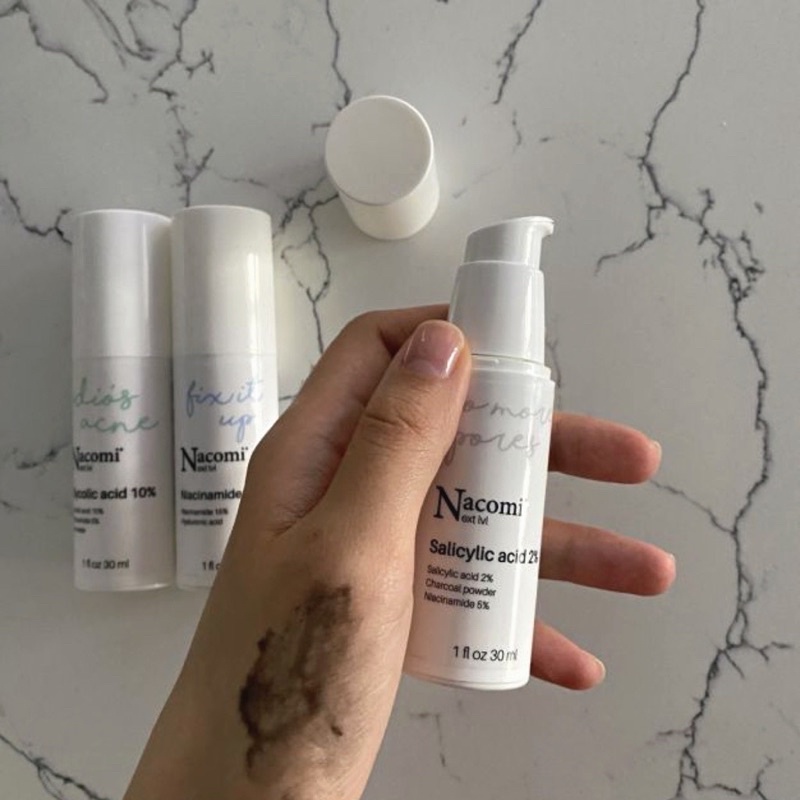 Serum Nacomi Salicylic Acid 2% tẩy da chết, kiểm soát dầu, ngăn ngừa mụn 30ml