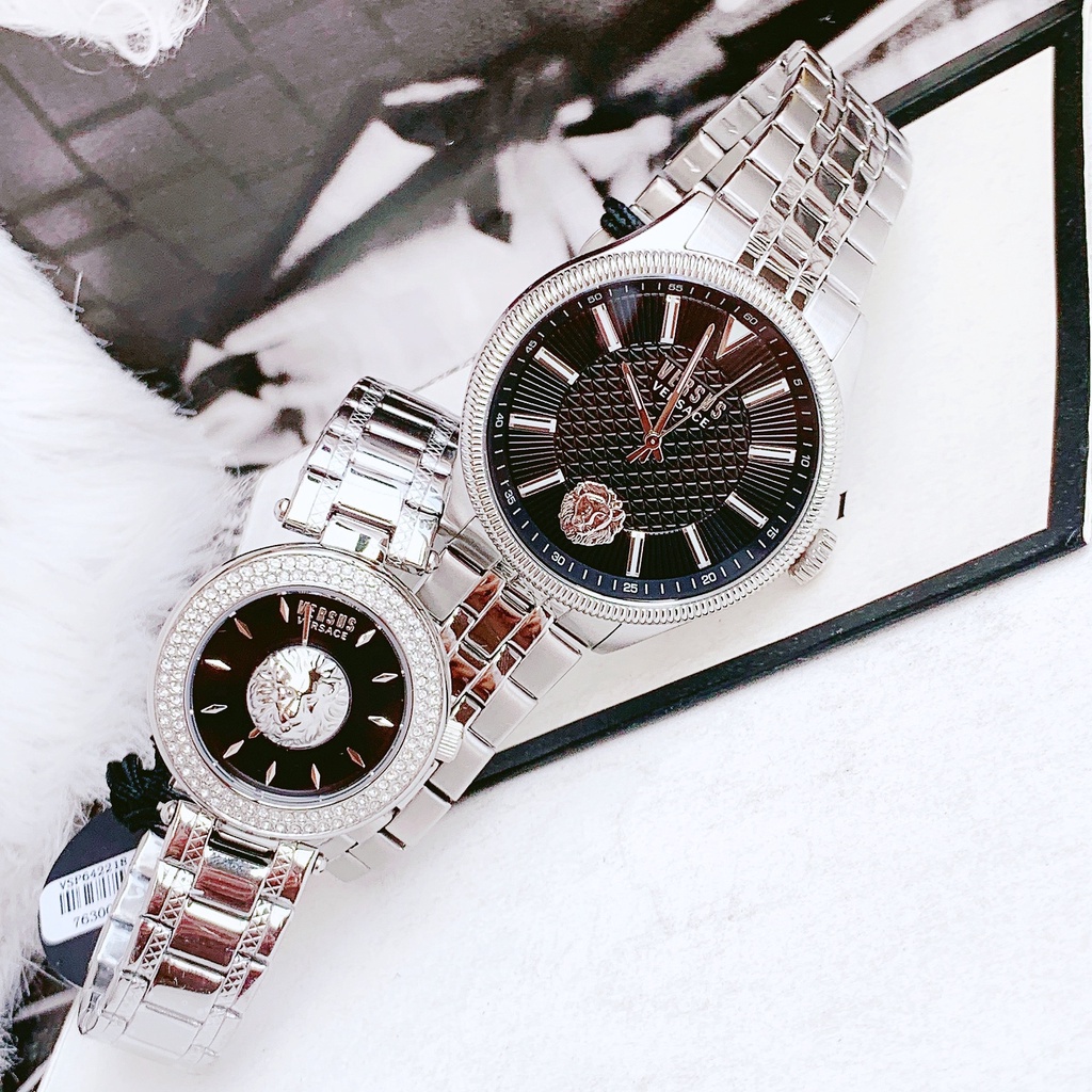 Đồng hồ đôi nam nữ dây thép Versus By Versace VSPHI5121 và VSP642218