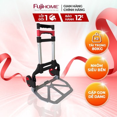 Xe đẩy hàng 2 bánh rút gọn FUJIHOME HT-280 hỗ trợ vận chuyển các loại hàng hóa nặng (lên tới 80kg)