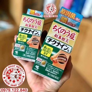Viên uống xoang Nhật bản Kobayashi Chikunain 56/112/224 viên