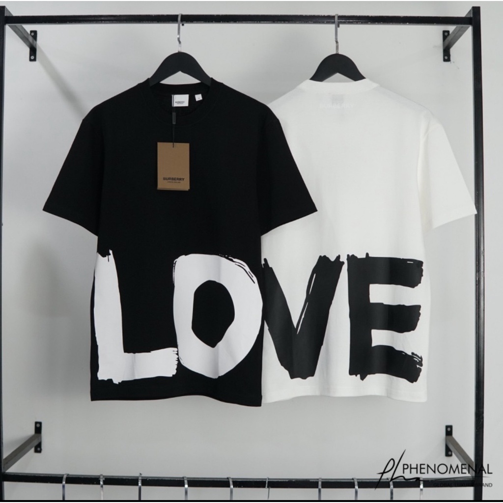 Áo Thun Nam Nữ BBR LO VE In Chữ Love Cặp Đôi Chất Cotton 3D Co Giãn 4 Chiều