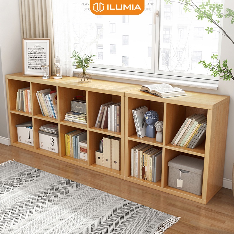 Kệ sách tổ ong ILUMIA đa năng convent 234F vân gỗ GP100