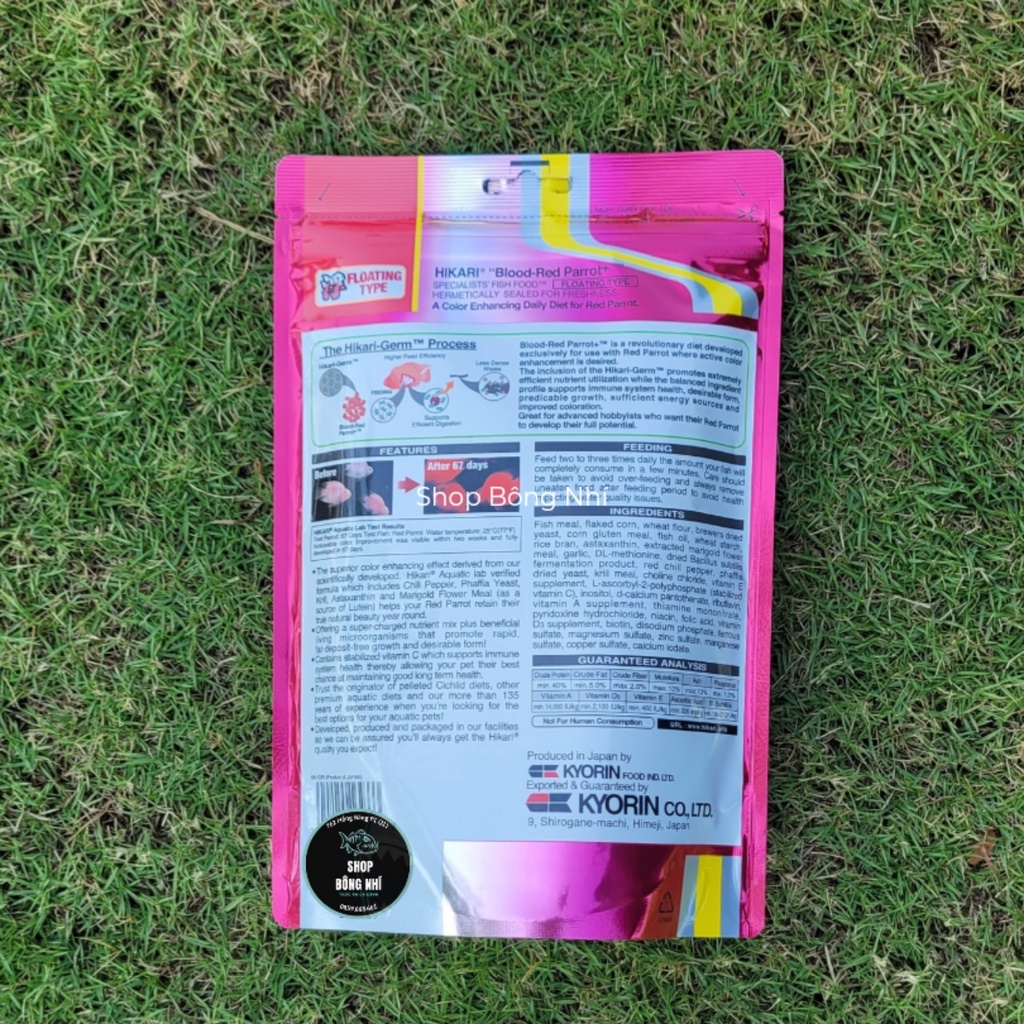 Thức ăn cá cảnh Hikari Blood-Red Parrot+ 333g | Hikari Blood-Red Parrot+ 333g