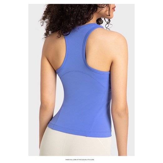 Áo Tank Thể Thao 1 Lớp Waist-Length Racerback Tank Top Lulu loại 1 - GymOutfit 2023 DT343