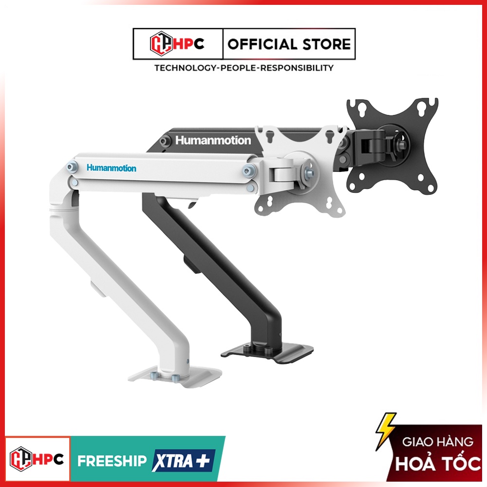 Giá treo / ARM màn hình Human Motion T6 Hàng Chính Hãng