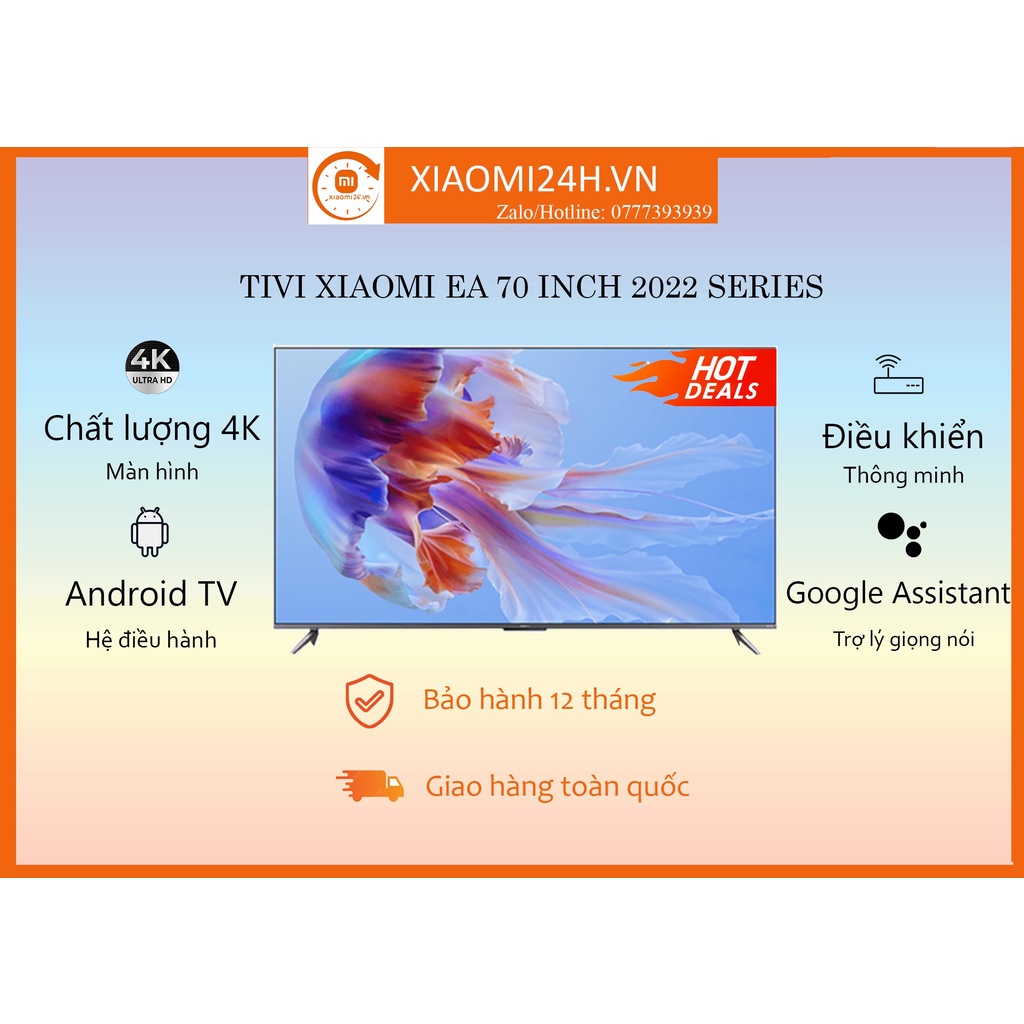 TIVI XIAOMI EA 70 INCH 2022 SERIES