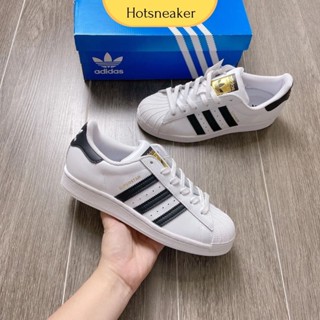 |Siêu Sale| Giày Sneaker Nam Nữ Giày Adidas Superstar Trắng Đen Tem Vàng ( tặng vớ + fullbox+freeship )