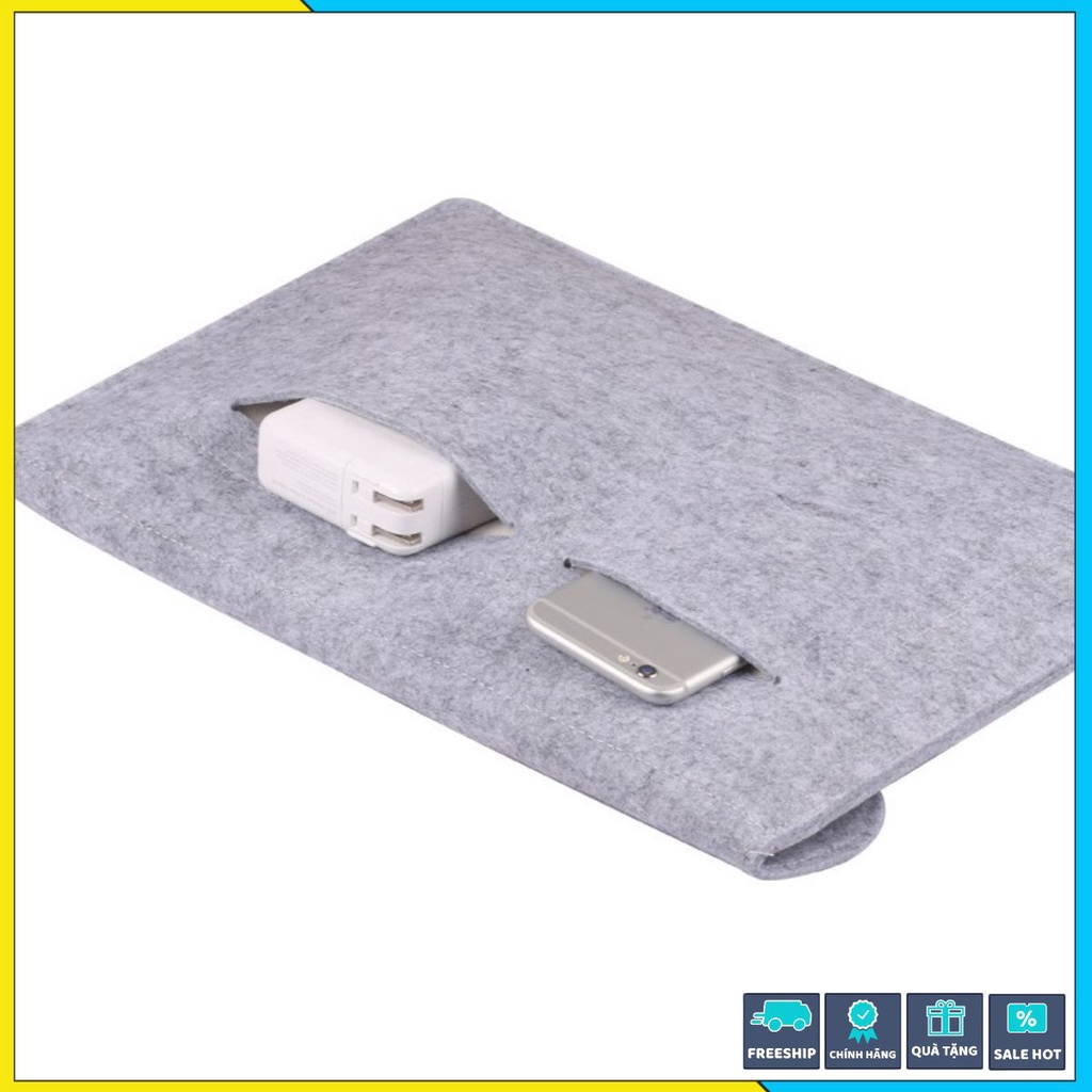 ✔️ Túi Nỉ Đựng Chống Sốc Macbook, Laptop, iPad Độc Đáo, Nhiều Size Nhiều Màu.