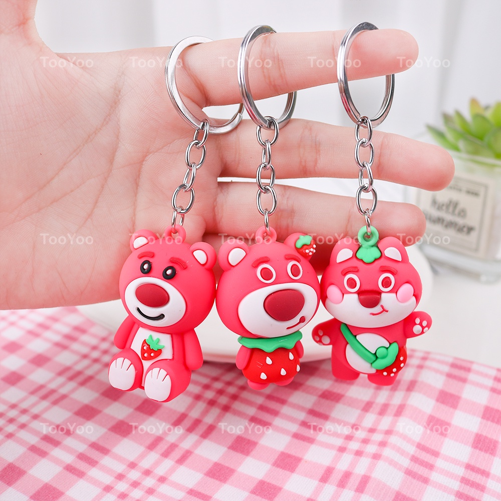 Móc khóa mini Gấu gâu Lotso nhiều mẫu dễ thương cute TooYoo BK00545