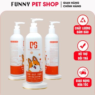 Sữa tắm khử mùi hôi cho chó mèo dg pet - sữa tắm khử mùi thú cưng - funny pet shop
