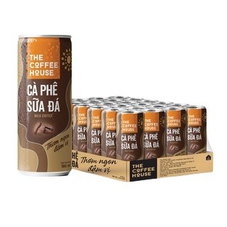 The coffee house café sữa đá lon 24x180ml
