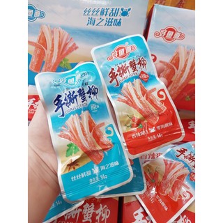 1 hộp Thanh cua tẩm vị, thanh cua ăn liền