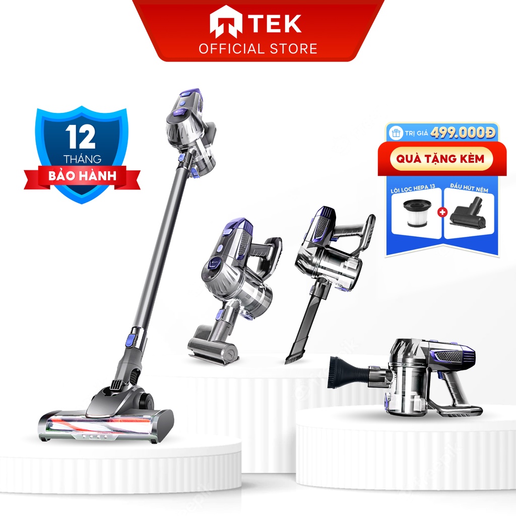Máy hút bụi cầm tay không dây MOCATO Yuka A8 đa năng gia đình mini pin sạc hút giường đệm nệm sofa xe hơi lực hút mạnh
