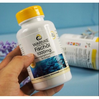 VIÊN DẦU CÁ FISCHOL OMEGA3 1000MG - WARNKE