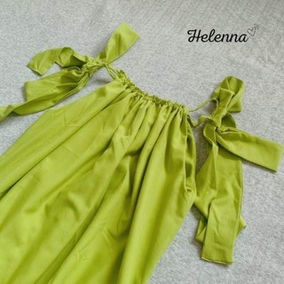VÁY MAXI VOAN LỤA DÁNG DÀI 2 LỚP DÂY NƠ